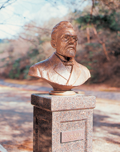 デ・レーケの銅像の写真