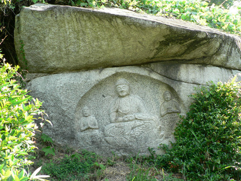 ワライ仏の写真