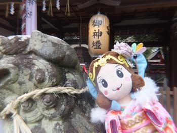 狛犬といづみ姫