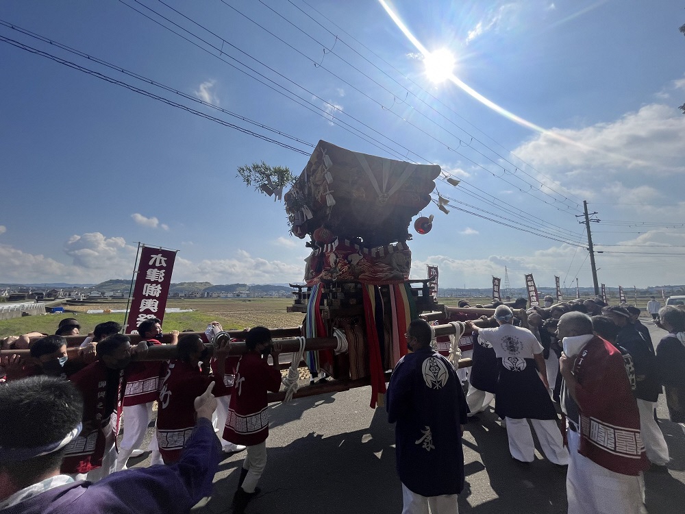 歴史ある木津御輿太鼓祭