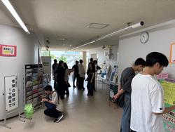 南加茂台地域でのフィールドワークの様子1