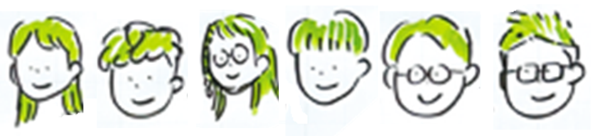 第2回若者会議の参加者を描いたイラスト