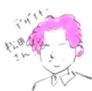 デザイナーの松田さんを描いたイラスト