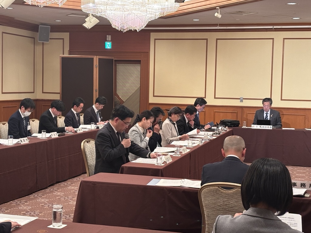京都府市長会春季定例会での部会報告