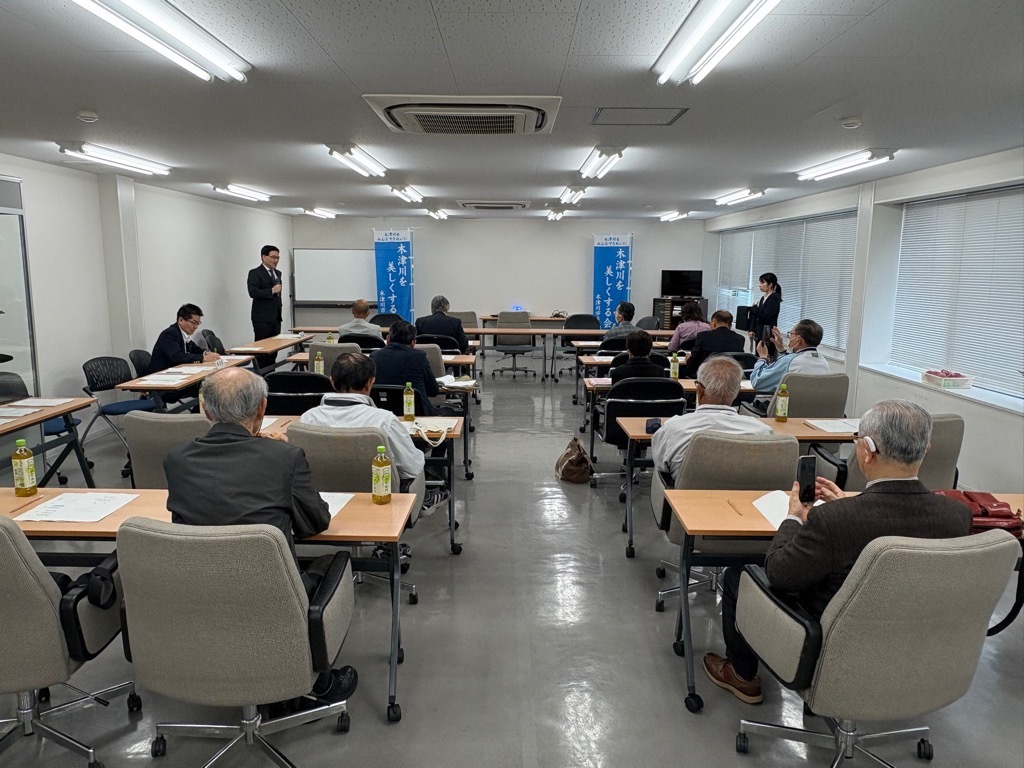 木津川を美しくする会総会市長