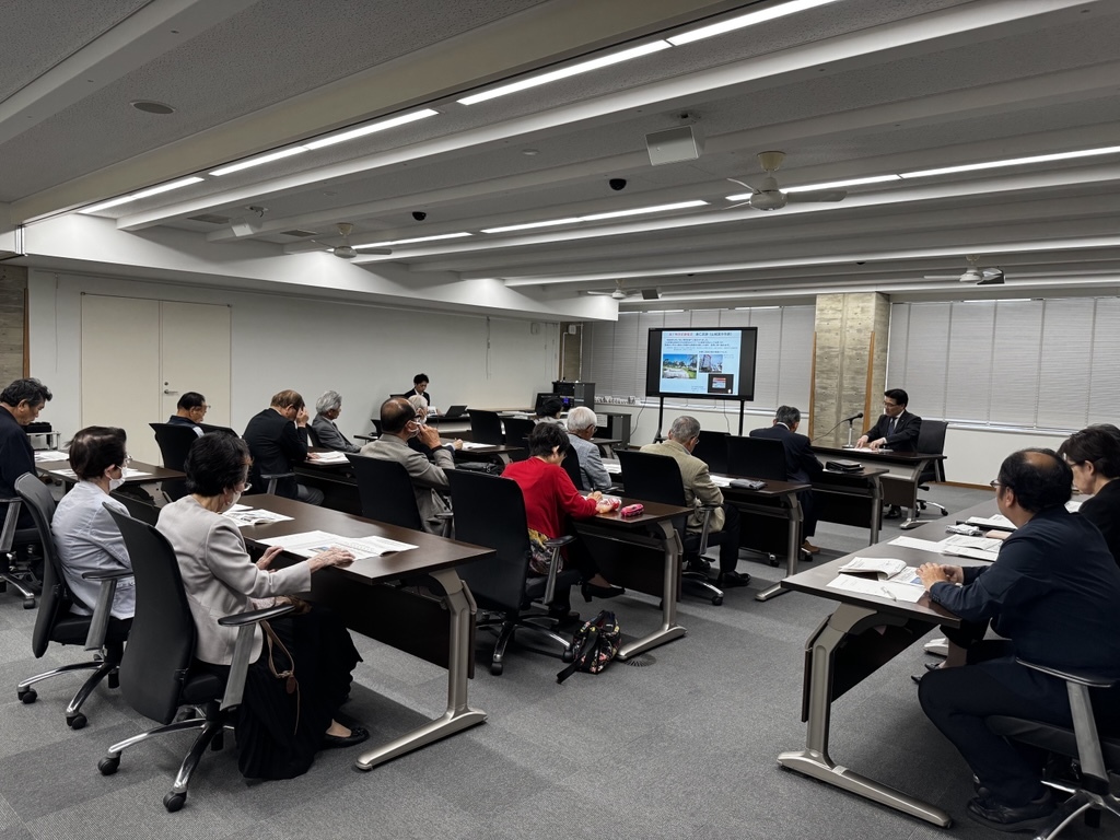 市政報告会の様子