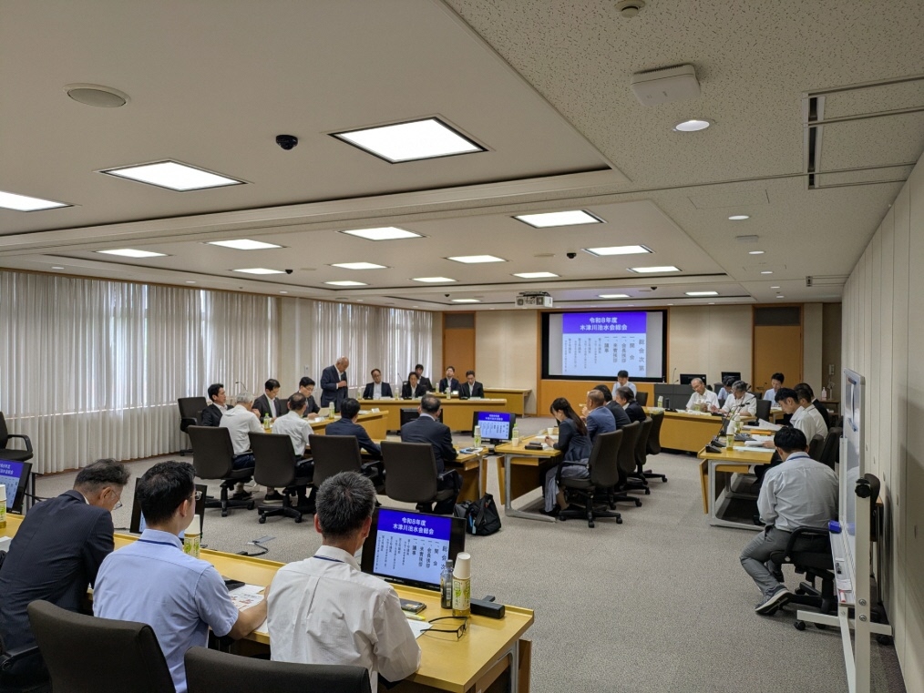 木津川治水会総会の様子