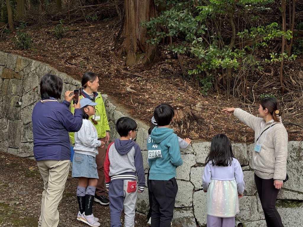 森のすみかというゲームで、自分が選んだ楽しめる場所を紹介している様子