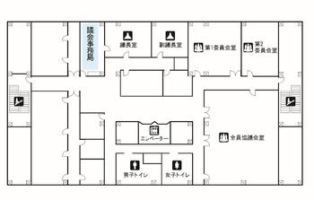 庁舎5階フロア図