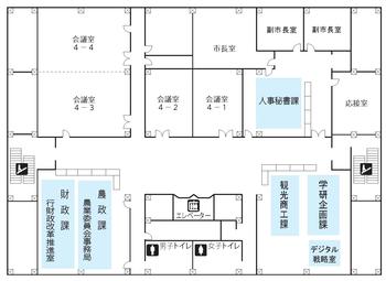 4階フロア図