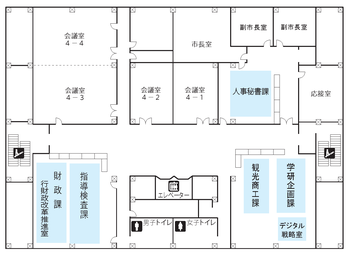 4階フロア図