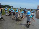 田んぼ遊び